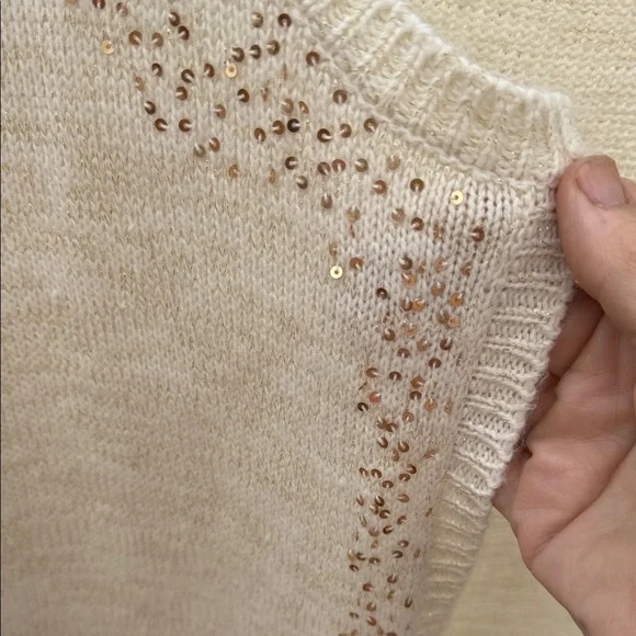 Susan Graver Cream Women's Cardigan - Picture 3 of 6